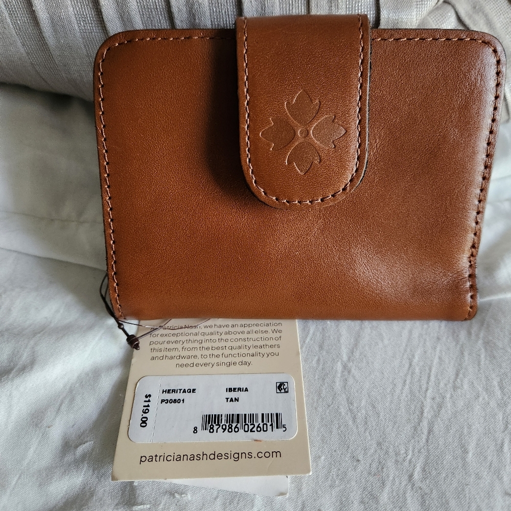 Patricia Nash Brown Signature Map Carisbrooke Riot Rust Satchel Set 4pc Set - Picture 14 of 17